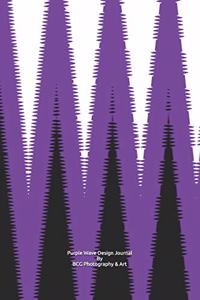 Purple Wave Design Journal