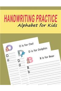 Handwriting Practice Alphabet for Kids