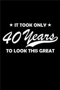 It took only 40 years to look this good