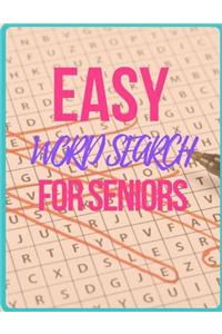 Easy Word Search For Seniors