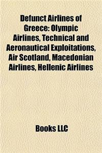Defunct Airlines of Greece