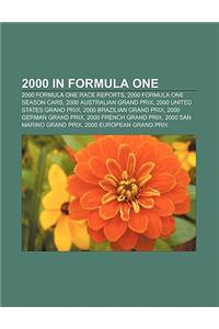 2000 in Formula One