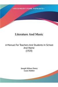 Literature and Music