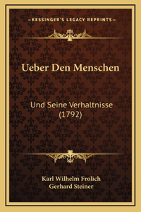 Ueber Den Menschen