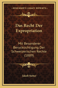 Das Recht Der Expropriation