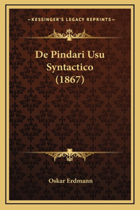 De Pindari Usu Syntactico (1867)