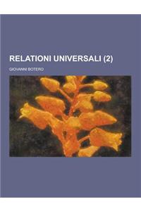 Relationi Universali (2 )