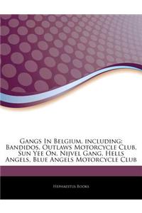 Articles on Gangs in Belgium, Including