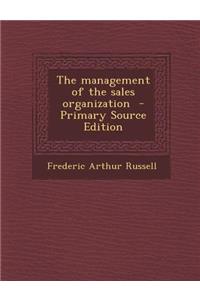 Management of the Sales Organization