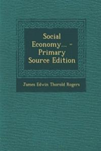 Social Economy...