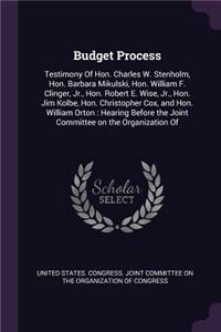 Budget Process