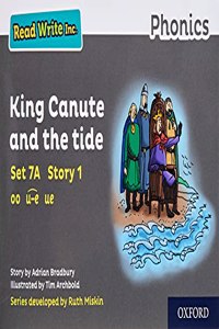 Read Write Inc. Phonics: King Canute and the tide (Grey Set 7A Storybook 1)