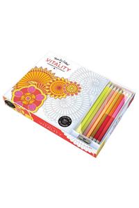 Vitality ( Coloring Book and Pencils ) Color In; Vive Le Color