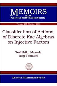 Classification of Actions of Discrete Kac Algebras on Injective Factors