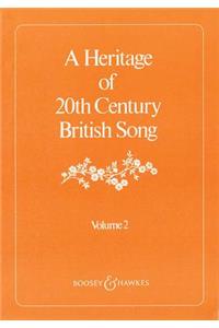 A Heritage of 20th Century British Song