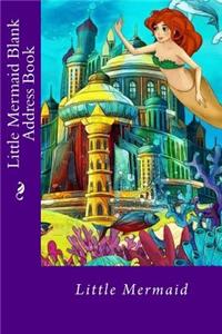 Little Mermaid Blank Address Book