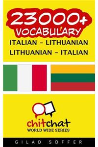 23000+ Italian - Lithuanian Lithuanian - Italian Vocabulary