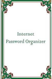 Internet Password Organizer: Internet Password Organizer Book / Diary / Notebook White