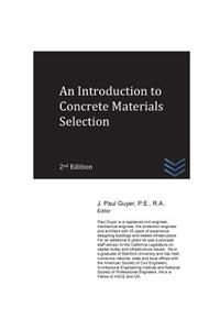 Introduction to Concrete Materials Selection