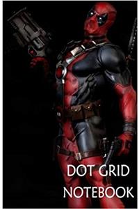 Dot Grid Notebook Deadpool
