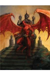 King of Demons Grid Sketchbook