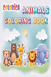 Colorica Animals Coloring Book