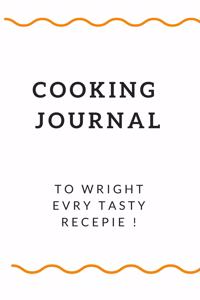 Cooking Journal