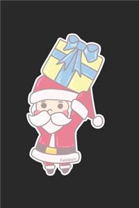 Christmas Santa Notebook