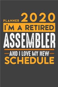 Planner 2020 - 2021 Weekly for retired ASSEMBLER