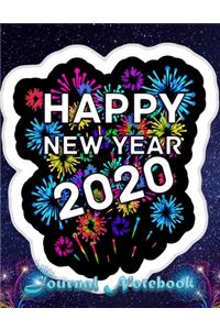 Happy New Year 2020 Journal Notebook