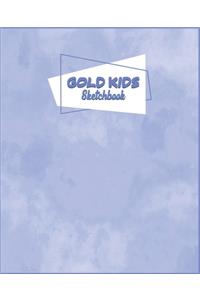 Gold Kids Sketchbook
