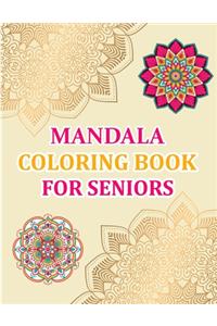 Mandala Coloring Book For Seniors