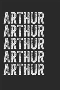 Name ARTHUR Journal Customized Gift For ARTHUR A beautiful personalized