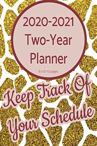 2020 - 2021 Two Year Planner