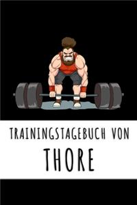 Trainingstagebuch von Thore