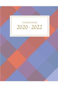 3 Year Planner 2020-2022