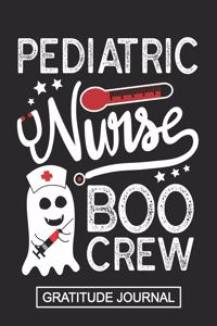 Pediatric Nurse Boo Crew - Gratitude Journal