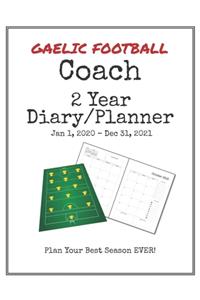 Gaelic Football Coach 2020-2021 Diary Planner