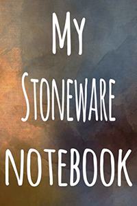 My Stoneware Notebook