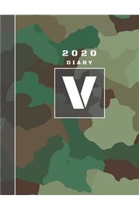 Personalised 2020 Diary Week To View Planner