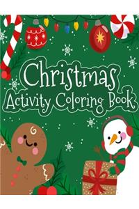 Christmas Activity Coloring Book