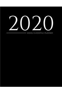 2020 Weekly & Monthly Planner