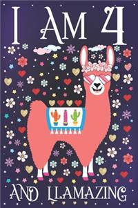 I am 4 and Llamazing