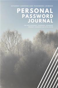 Personal Password Journal