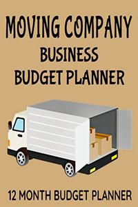 Moving Company Business Budget Planner