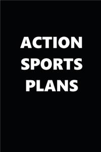 2020 Daily Planner Sports Theme Action Sports Plans Black White 388 Pages