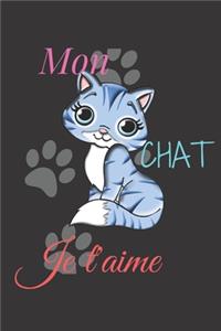 mon chat je t'aime
