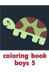 coloring book boys 5