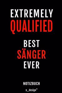 Notizbuch für Sänger