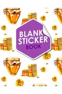 Blank Sticker Book